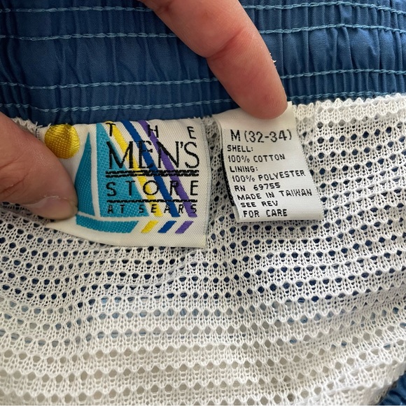 Vintage sears swim trunks for men Made USA 🇺🇸 Medium - Picture 3 of 13